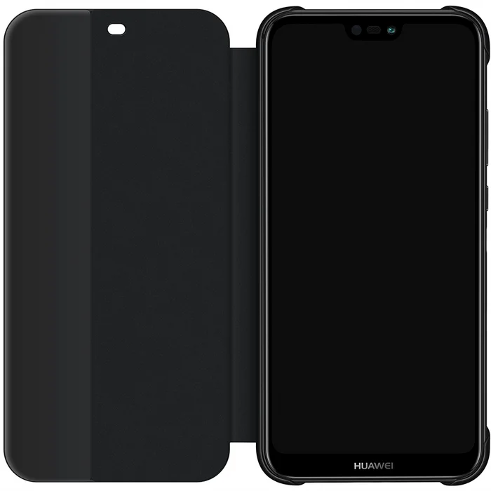 Atverams maciņš Huawei P20 lite Flip Cover, Black [Mazlietots]